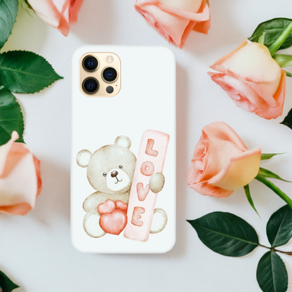 Bear Love Slim iPhone Case